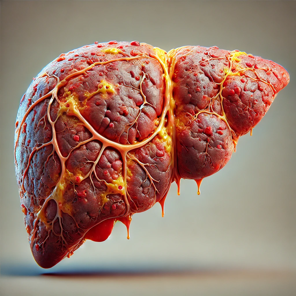 DALL·E-2025-01-29-13.17.06-A-highly-realistic-3D-illustration-of-a-human-liver-affected-by-Non-Alcoholic-Steatohepatitis-NASH.-The-liver-should-display-reddish-and-yellow-patc-1